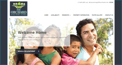 Desktop Screenshot of livingattheorchard.com