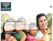 Tablet Screenshot of livingattheorchard.com